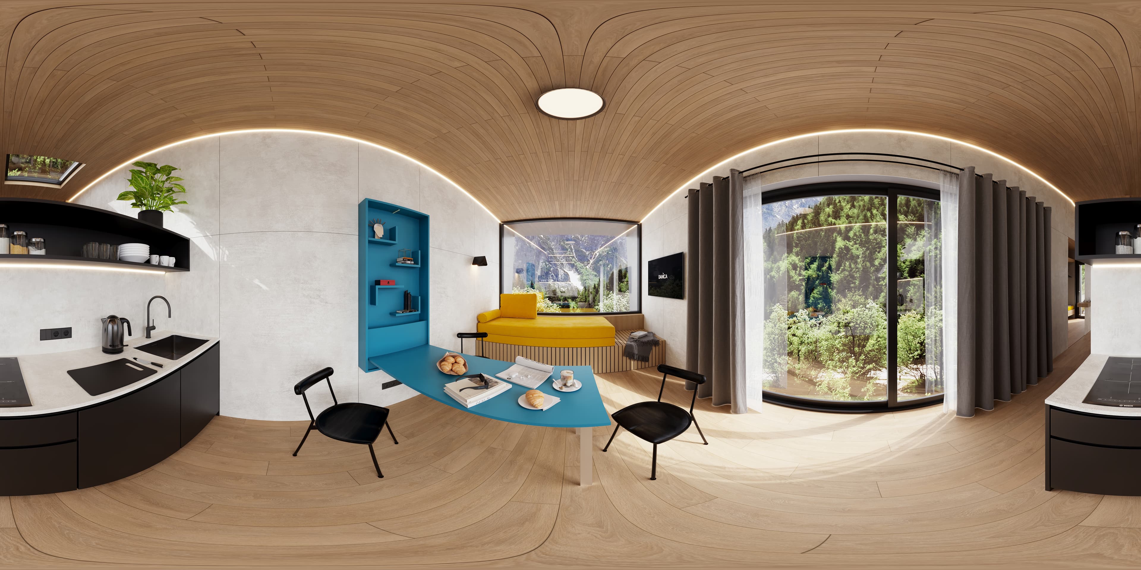 Попередній перегляд 360° туру Alpine