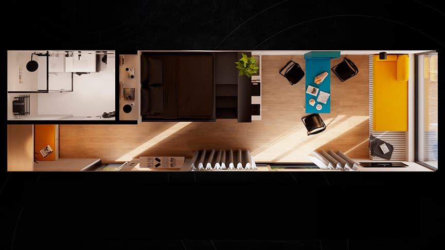 30 м² — все продумано